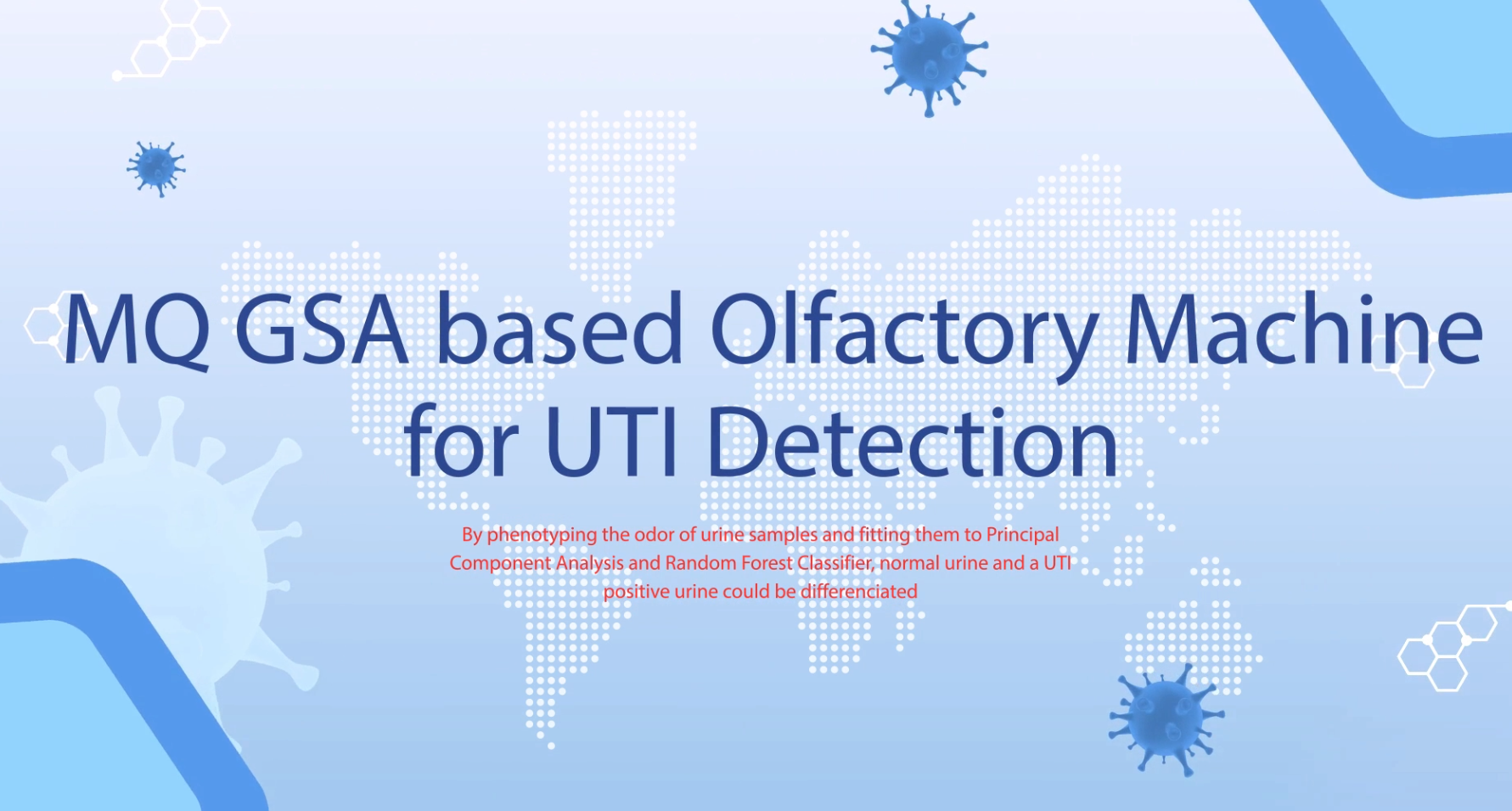 Olfactory Machine UTI Detector
